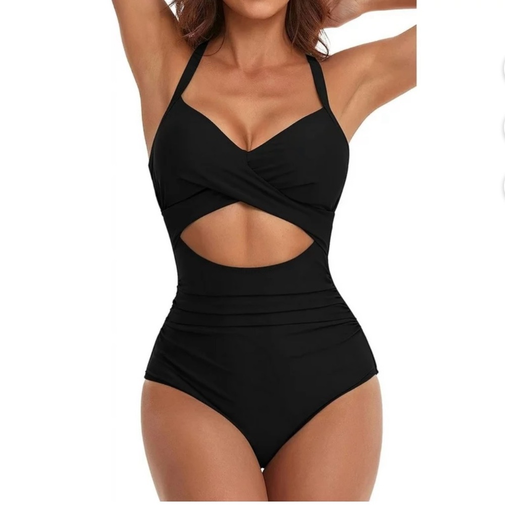 One Piece Cutout Bathing Suit